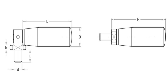 活節(jié)可折手柄