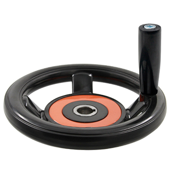 HL.13370 華利機械配件四輻圓輪緣手輪